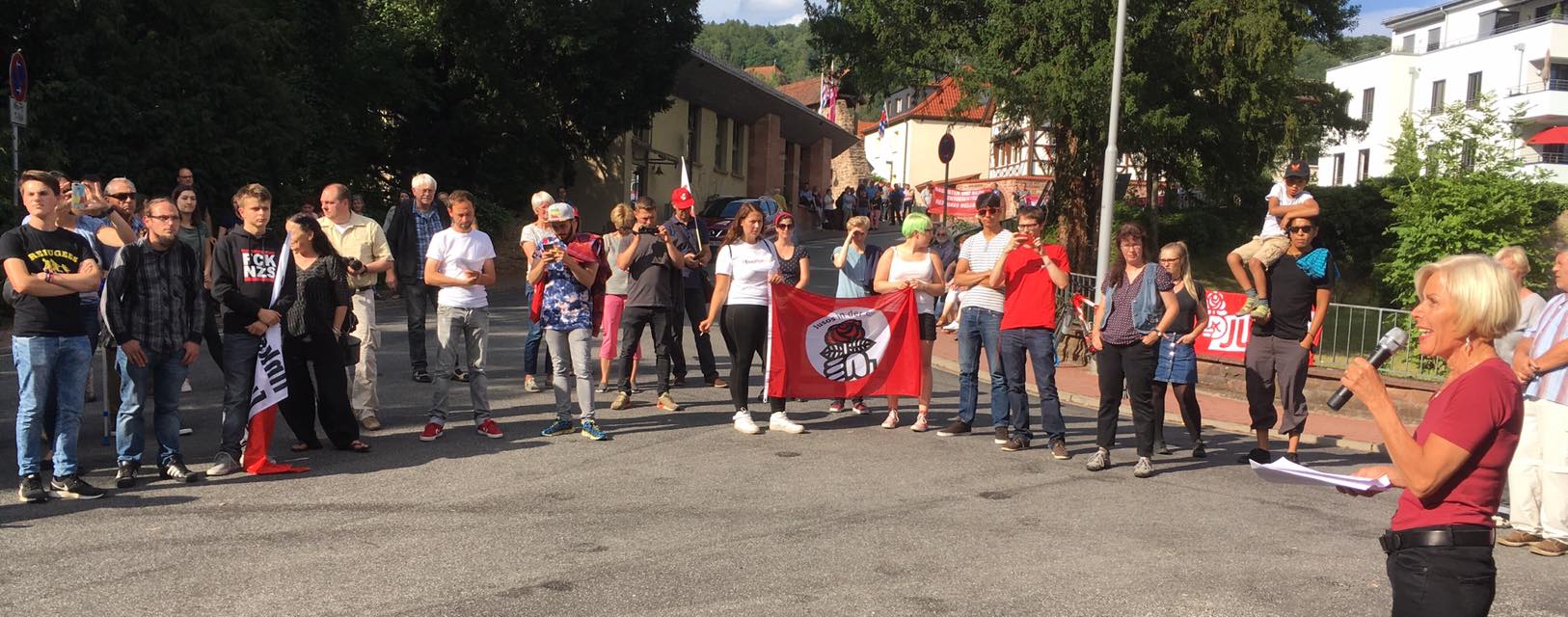 Demo Gelnhausen bleibt bunt