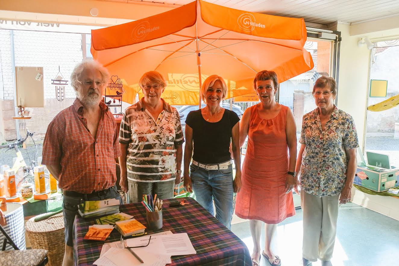 Besuch des Eine-Welt-Ladens in Gelnhausen-Hailer