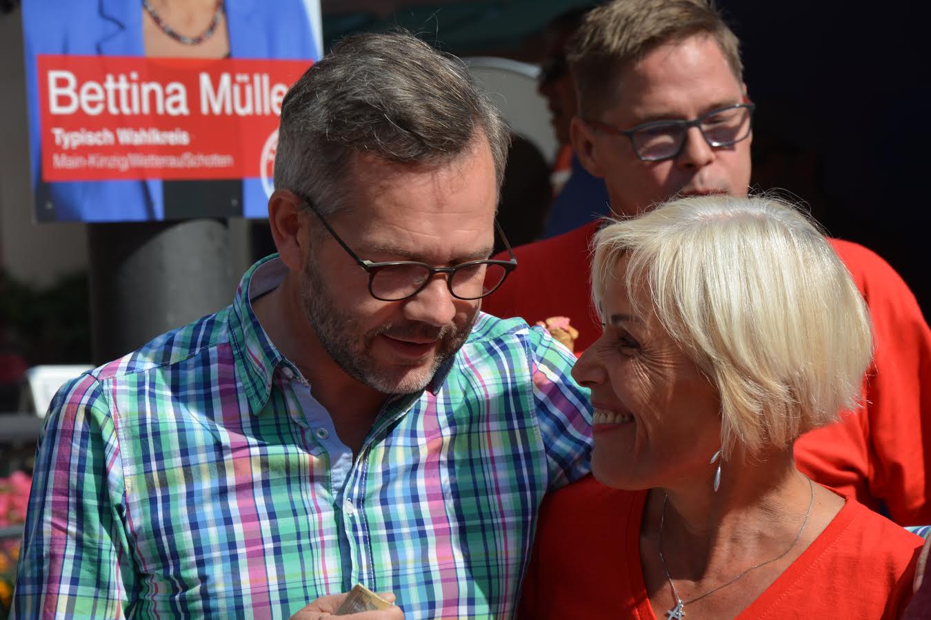 Michael Roth und Bettina Müller